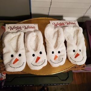🎄Snowman Slipper Socks Bundle🎄